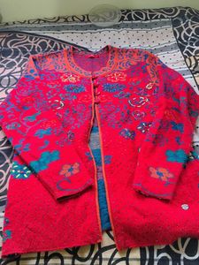 Floral Print Cardigan