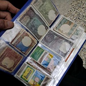 Old hobbv collectibles in Album