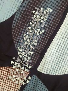 Elegant Pearl & Crystal Hair Vine