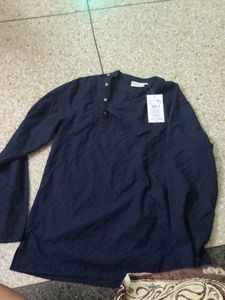 Elegant Navy Blue Kurta