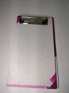 Pink Trim Clipboard