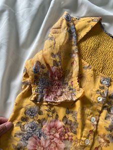 Outryt By Ajio Floral Crop Top