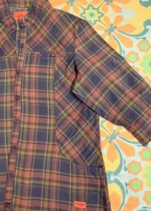LEE COOPER MULTI COLOUR CHECKED SHIRT