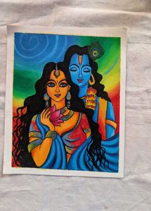 Radha Krishna Painting