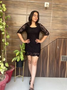 Black Western Dress