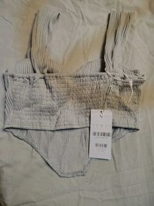 Savana Ribbed Bustier Top