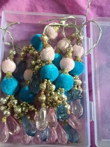Embellished Tassels for Dupatta/Lehenga