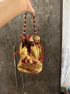 Designer Brocade Potli Bag Festive Statement Pie