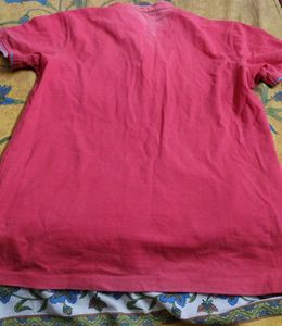 Men's Coral Polo T-Shirt