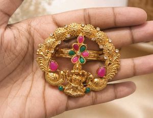 Vintage Lakshmi Peacock hair clip