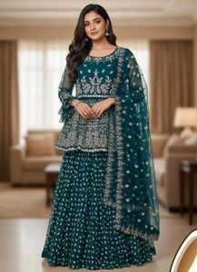 Peplum Lehenga Set