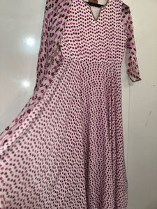Elegant Pink Ethnic Gown