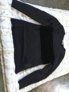 Black Long Sleeve Top