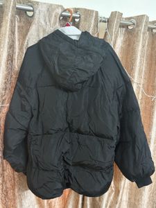Stylish Black Puffer Jacket