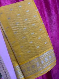 Pure Cotton tant Saree