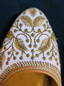 Elegant Embroidered Flat Sandals
