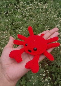Crochet Betta Fish keychain