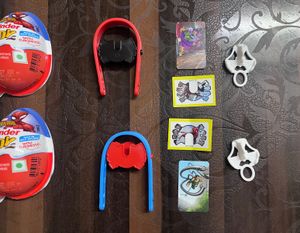 Kinder Surprise Eggs &amp; Spiderman Toys