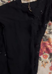 Embellished Black suit