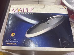 maple 1.8 ltr electric rice cooker