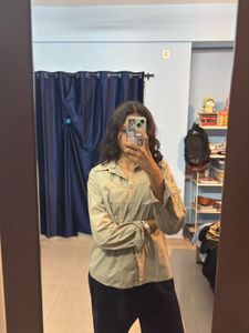 Beige fitted Shirt