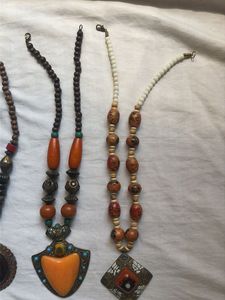 Bohemian Beaded Necklaces Set