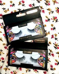 👁️MARS False Eyelashes &amp; Eyeliner Set