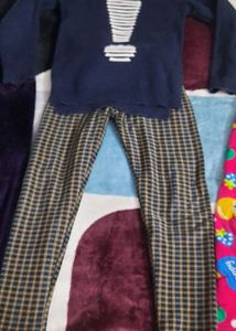 Sweter And Winter Pant