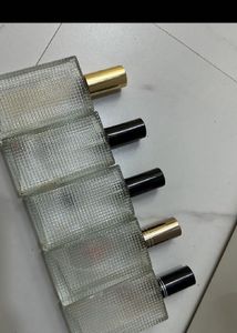 Set of 10 Empty Perfume Bottles