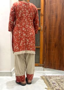 Farshi salwar with short kurta