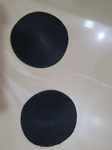 Black Coasters (Set of 2) bra paddle