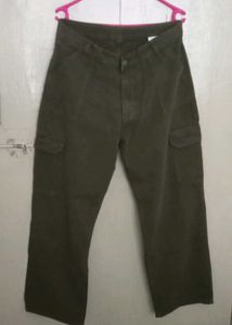 Olive Green Cargo Pants
