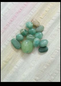 natural Green Onyx  Beads Lot