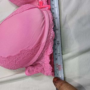 Pink Lace ❤️‍🔥 Trim Padded Bra