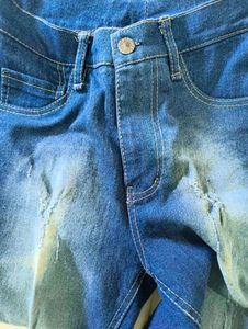 Distressed Denim Jeans