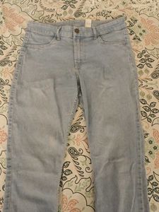 H&amp;M Light Wash Denim Jeans