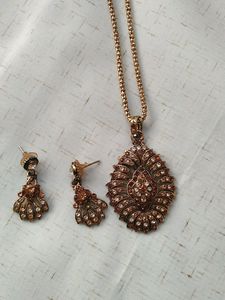 👩‍🦰Copper Golden Chain Pedant
