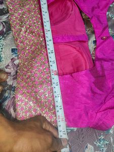 Elegant Purple Silk Saree with Embellished Border