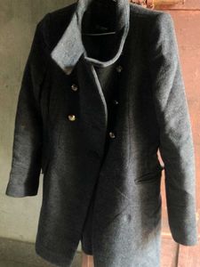 Elegant Wool Blend Coat