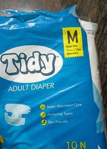 Tidy Adult Diapers.