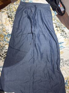Blue Maxi Skirt