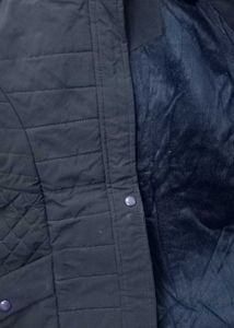 Navy Quilted Jacket