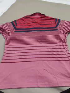 Men's Striped Polo T-Shirt