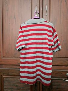Striped Polo T-Shirt