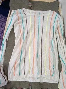 Striped Long Sleeve Top