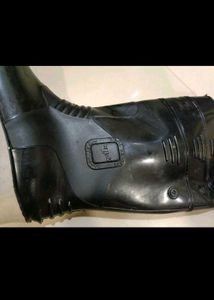Black Rubber Work Boots