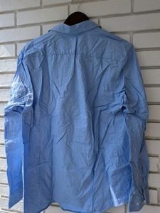 Light Blue Gingham Dress Shirt