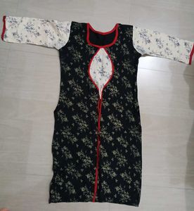 Women's Floral Print Kurta