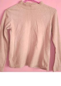 Ribbed Mock Neck Top