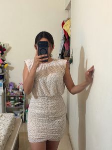Polka Dot Mini Dress